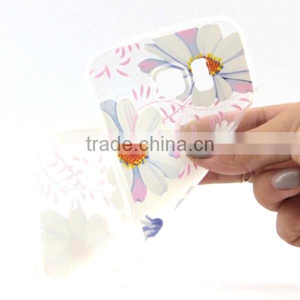 Cartoon Pattern Phone Case , Soft TPU Mobile Phone Case For Samsung S6