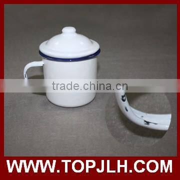 eco-friendly feature sublimation enamel mug images printed