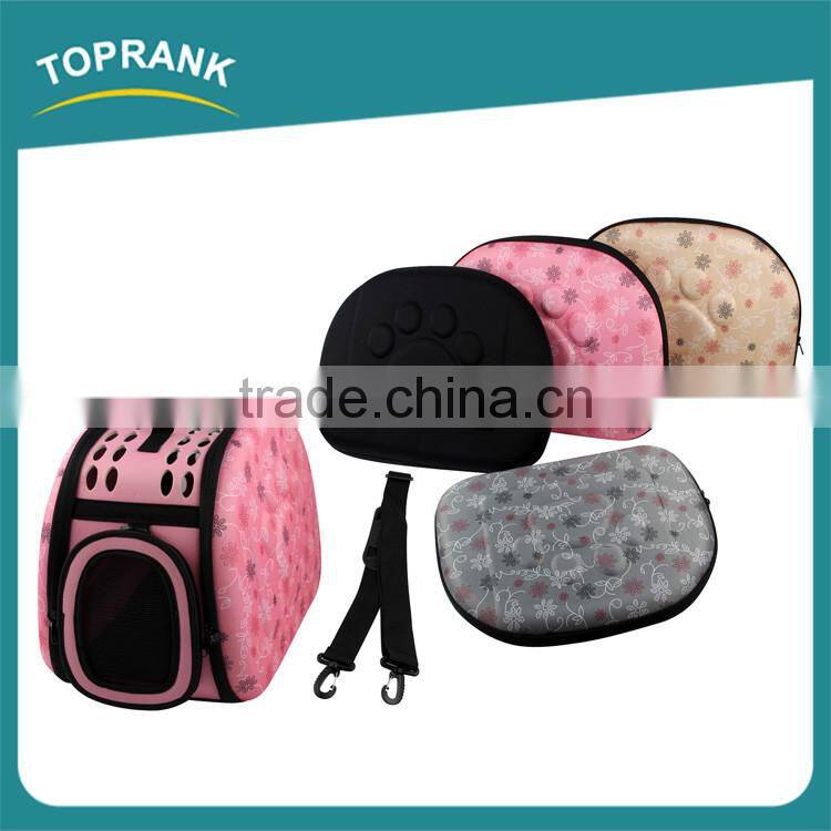 Hot sale pet products travel portable folding EVA expandable pet dog carrier