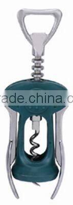 metal corkscrew wine opener