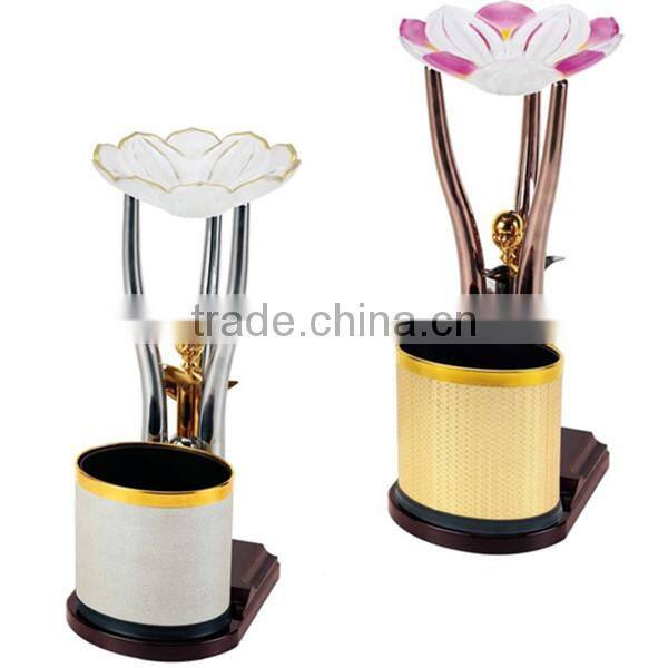 Decorative dustbin for hotel decoration ashtray bin for bar,restaurant