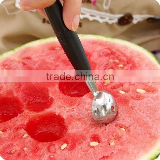 cheap stainless steel fruit scoop melon baller set kitchen tools fruit tool wholesale