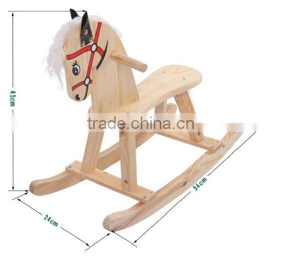 wooden rocking horse baby toy kids children equipment parts stable product wholesale interior decoration alibaba china supplier