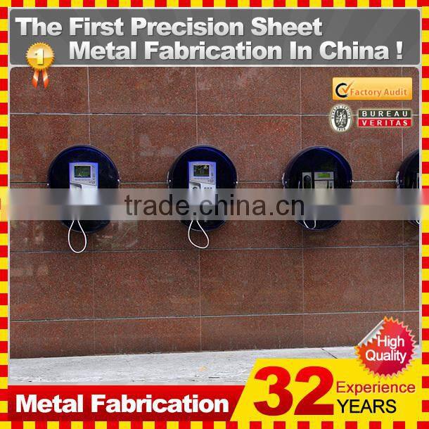 wall mounted popular modern telephone booth model