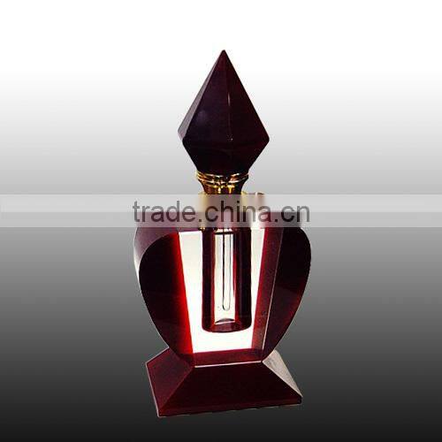 Promotional gifts perfume bottles crystal with black top