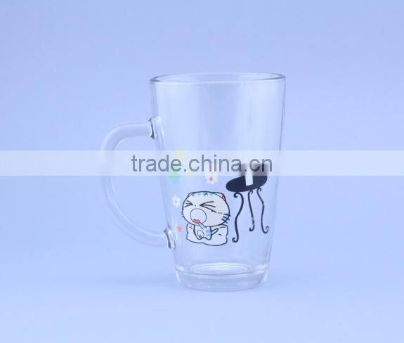 Hot style personalized printing glass beer mug