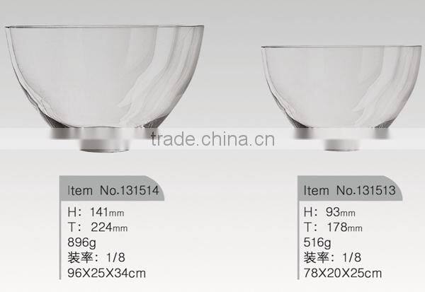 high quality glass dessert bowls for promotion