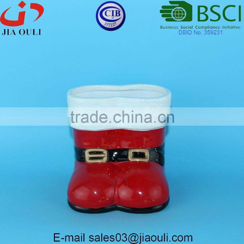 BSCI Audit Factory Mini Square Ceramic flower pot, ceramic planter pot