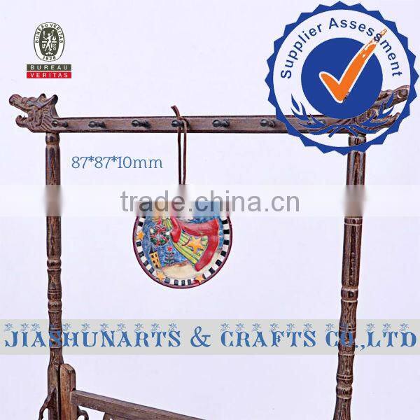 Christmas Angel Girl Ceramic Wall Deco Plates