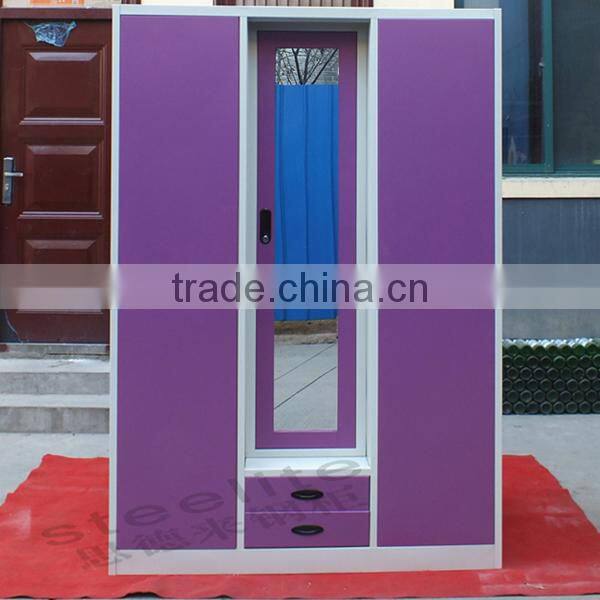popular high quality furnitures modern Godrej Steel Almirah Design