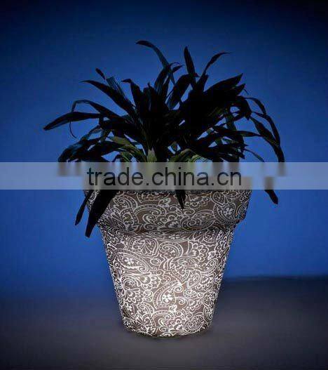 oriental planter/led planter