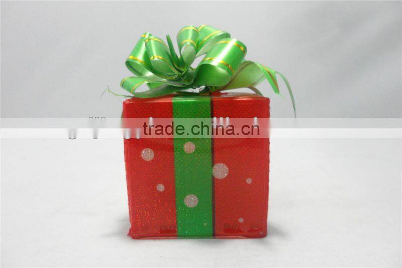 plastic led indian gift box christmas gifts decorations