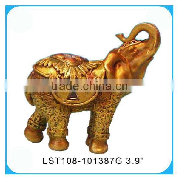 Modern home decoration ornaments resin elephant