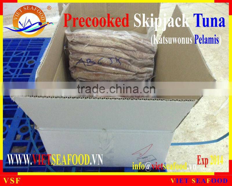 PRECOOKED SKIPJACK TUNA LOIN
