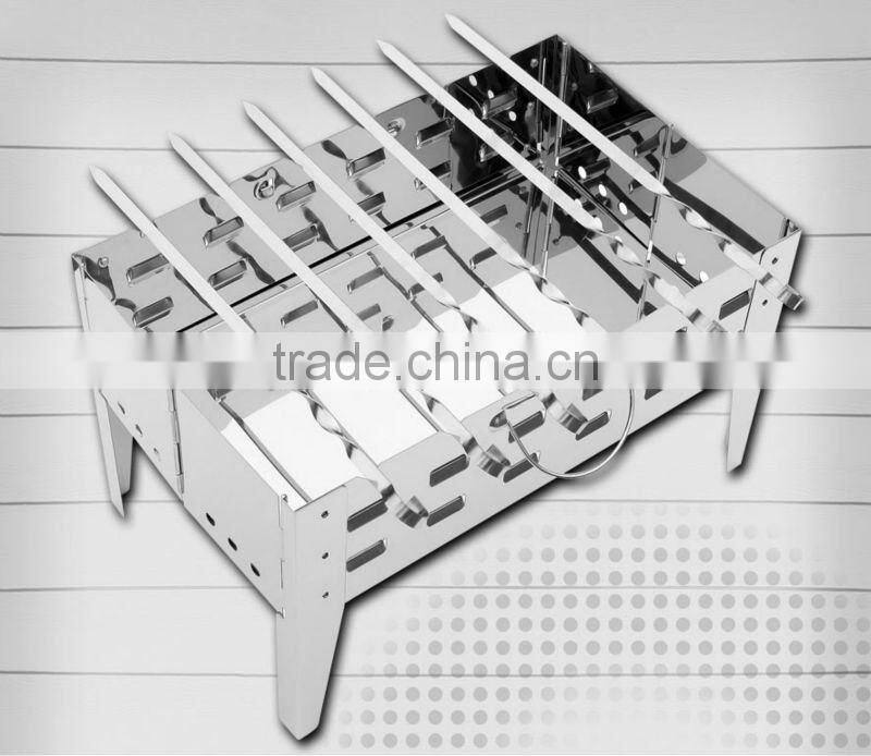 Super Thinness Stainless steel Folding Grill