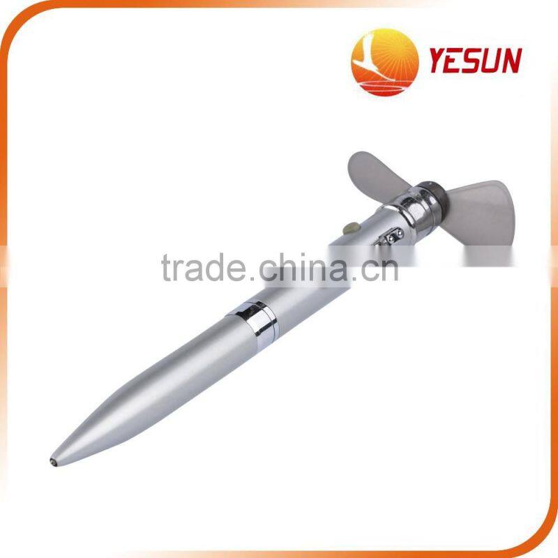 Aluminium Ball Pen, Ball Pen with Fan,Ball Pen with a Electronic Fan