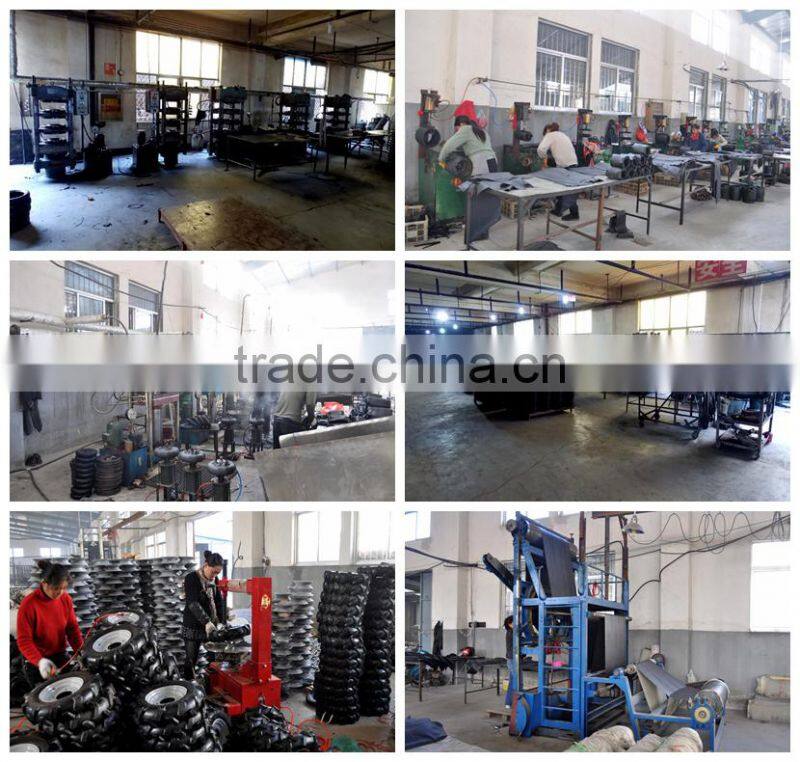 6inch High rubber content cart wheel tyre 6x2