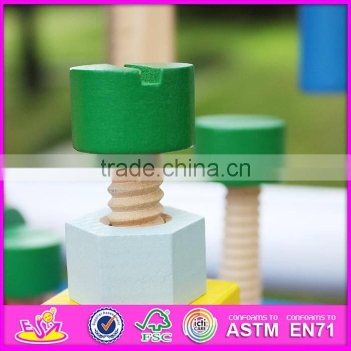 2016 new design baby wooden tool toy set, wholesale kids wooden tool toy set, educational children wooden tool toy set W03D069