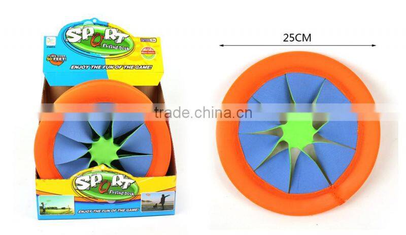 Beach Game 25cm fabric flying disc toy in China