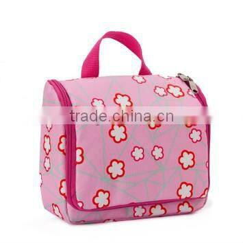 2013 Newest Style Portable cosmetic bag for girls with polyester