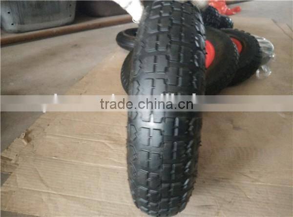 4.00-6 heavy duty agriculture pneumatic rubber wheel