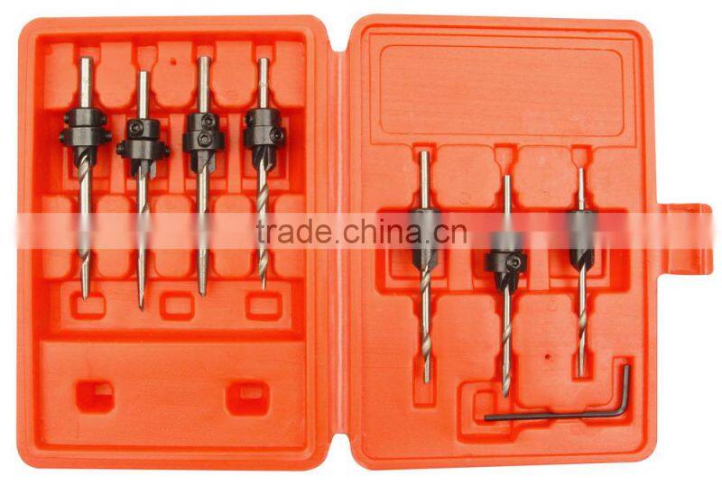 22pc Countersink Drills Set