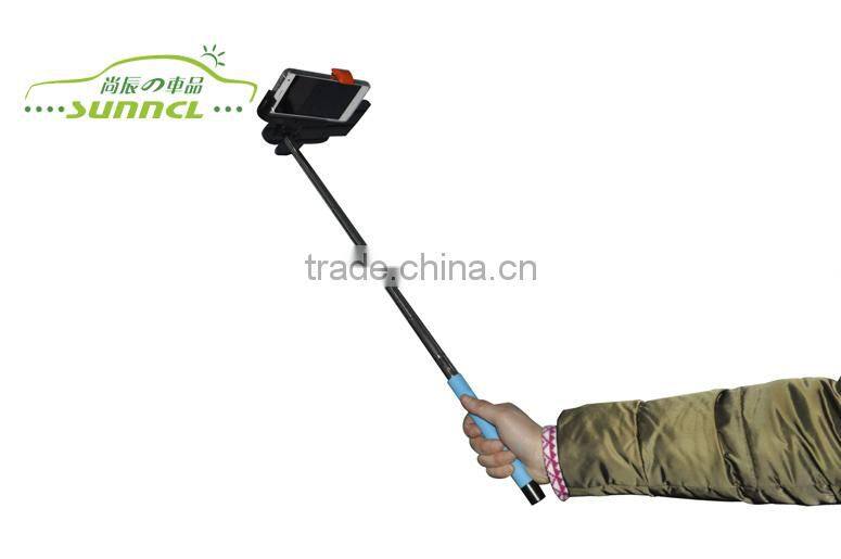 Adjustable Handheld Selfie Stick Monopod with Bluetooth Wireless Remote