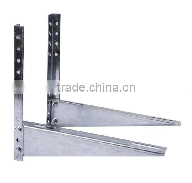Air condition punching supporting bracket under the roof