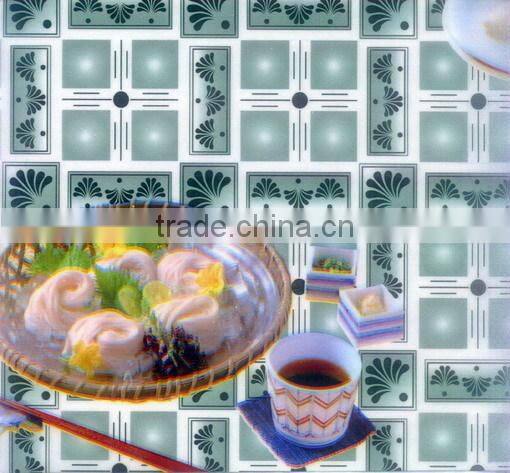 2014 NEW Style Designed HOT SELL Fashion Printed Fruit PVC clear table cover cloth