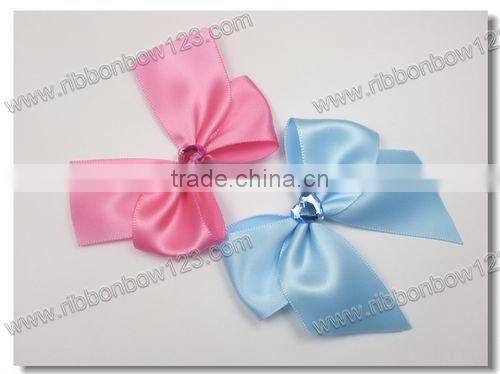 wedding dress satin ribbons bow