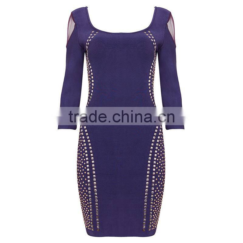 2014 factory price wholesales bandage dress H960