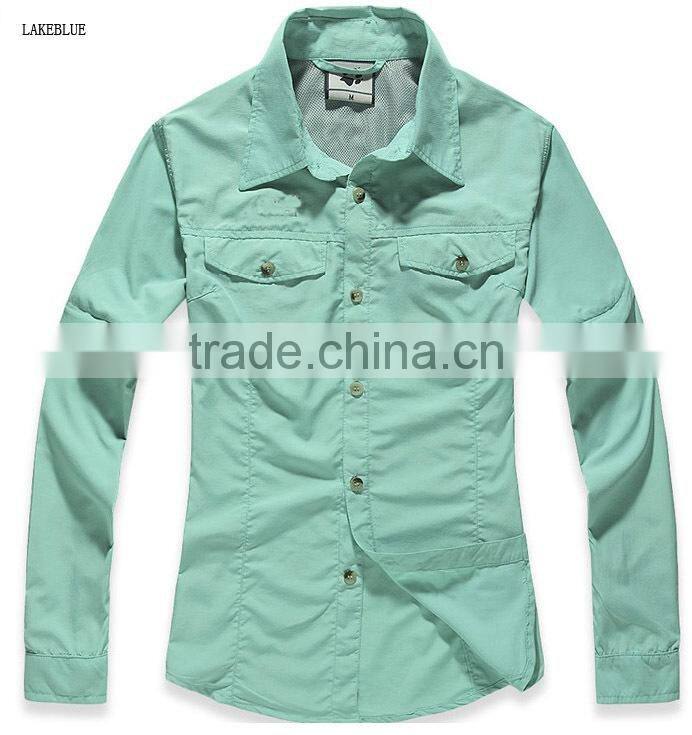 2017 Summer Fashion Designer Quick Drying and UV Resistant hiking Shirts Outdoor brand sports camping men's shirts