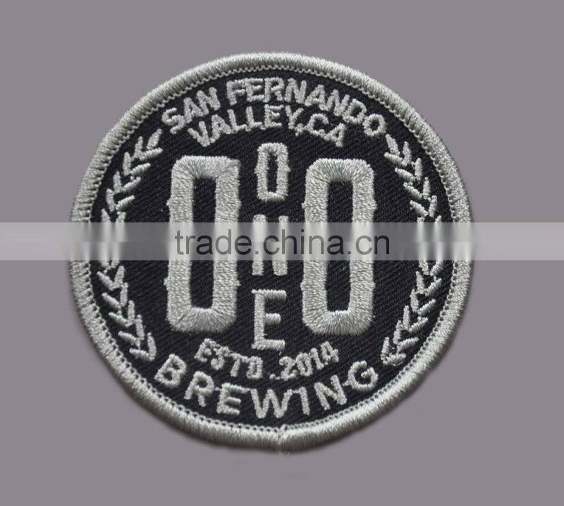 Customized fancy high quality embroidery patches