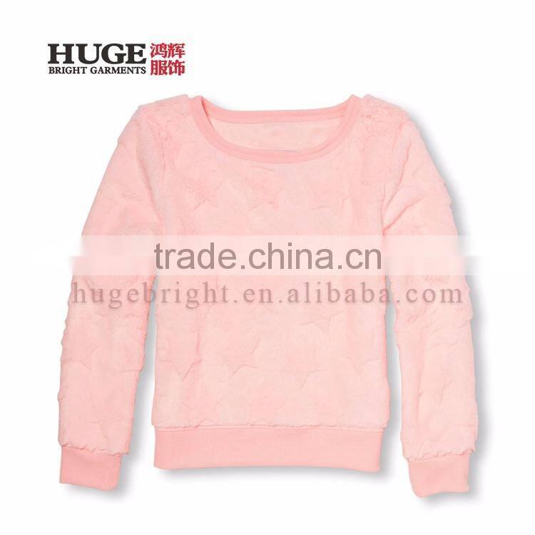 Girls Active Long Sleeve Fashion Sweater Pullover