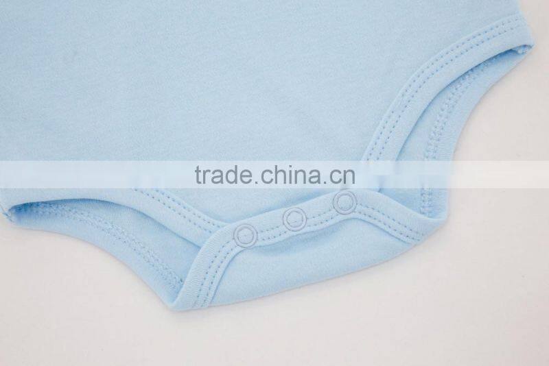 2017 Cheap Factory Baby Clothes Summer 100%Cotton Short Sleeves with Prints Newborn Infant Baby Bodysuits Rompers