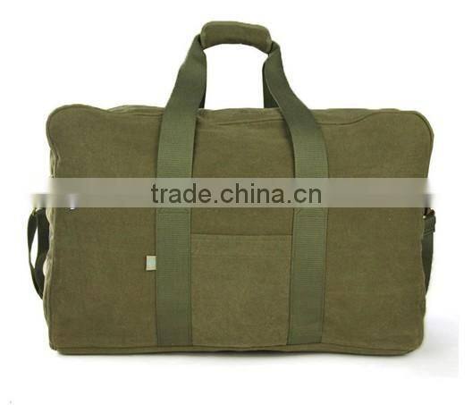 Olive canvas huge travel luggage bags