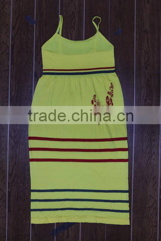 seamless dress in nylon