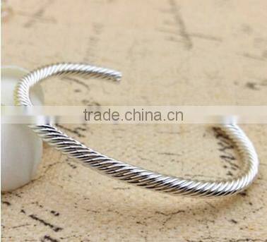 Unique design key charm cuff bangle custom diy own key bangle bracelet for couple bangle