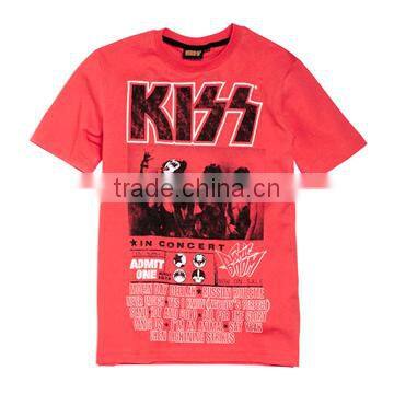 Trendy handsome purple children short sleeves tshirt