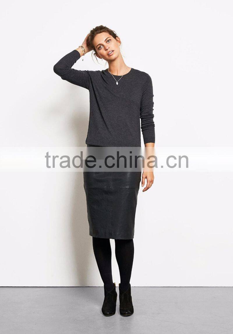 Fitted Fully Fashioned Knitwear Soft Knitting Fabric Ladies Cardigan Knitting Patterns