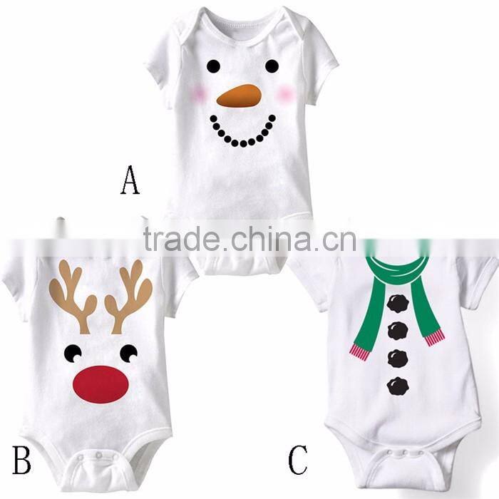 SR-255B your own brand clothing newborn organic cotton lovely baby romper blank for summer