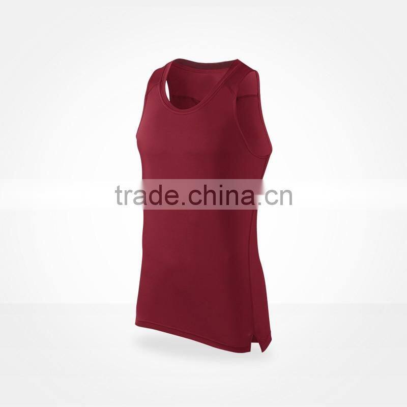 unisex gym wear cool tank top no sleeve t shirt athletic wear