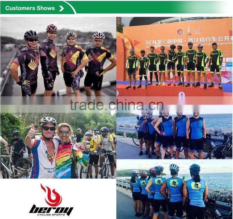 BEROY Brand New Bicycling Clothes, Thermal Cycling Jersey Activewear for Mountain Bike Riding