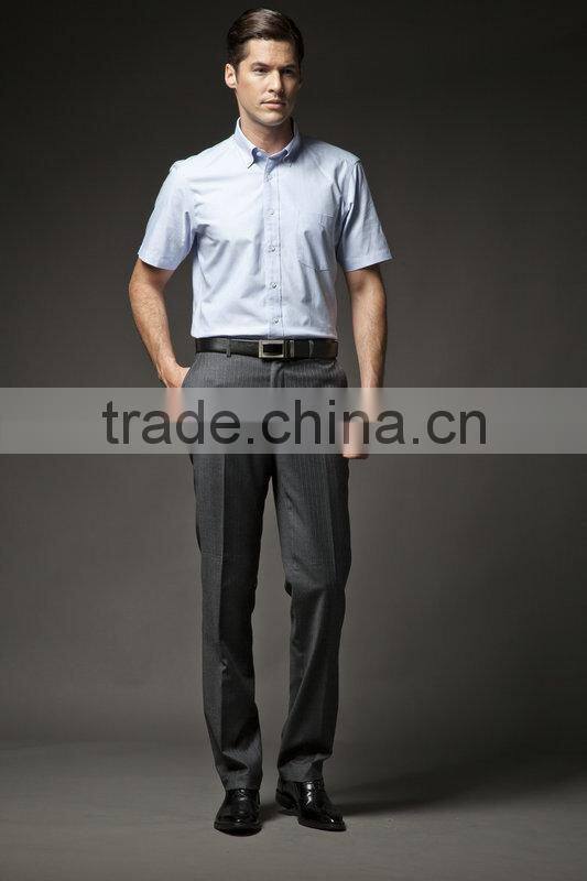 2015 New Fashion Men's Business Shirt 100% cotton