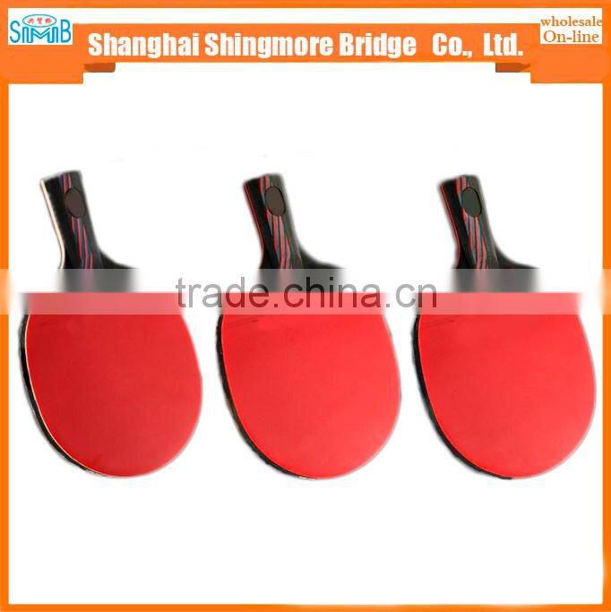 2017 chinese Sports goods supplier hot sales high quality table tennis racket for sporting