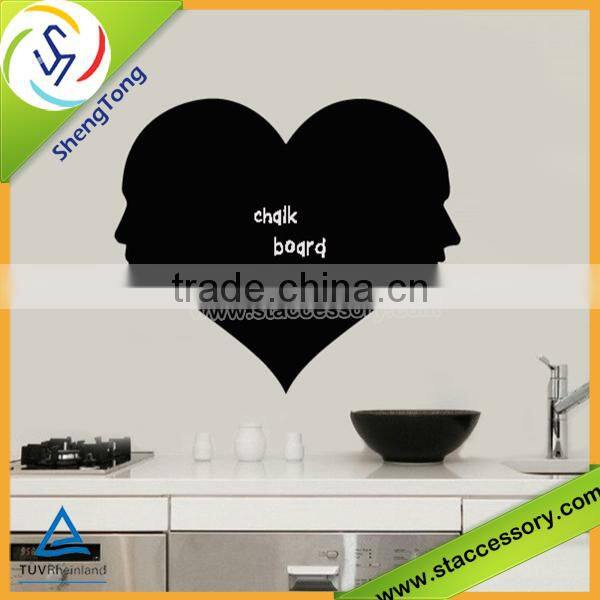 2015 new design fashion chalkboard wall sticker wholesale