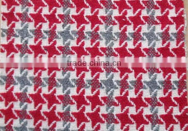 tweed fabric of high quality and comfotable feeling