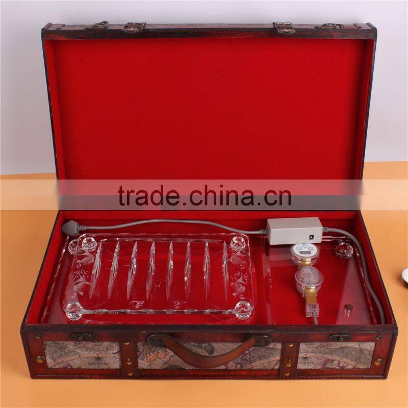 tea set made by crystal