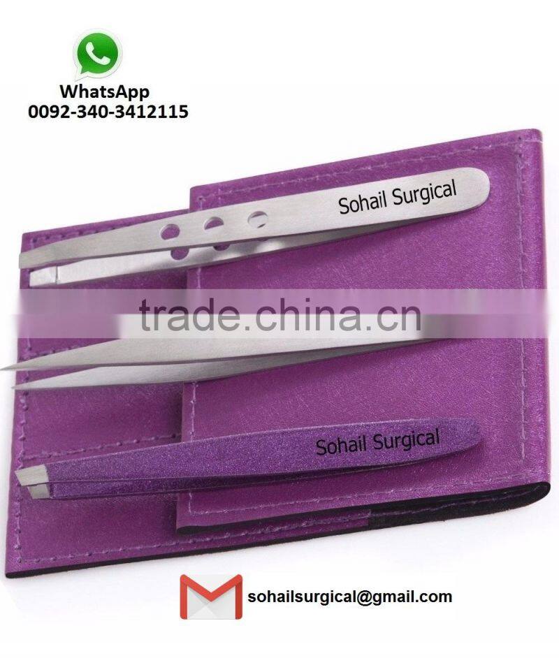 eyebrow tweezer set