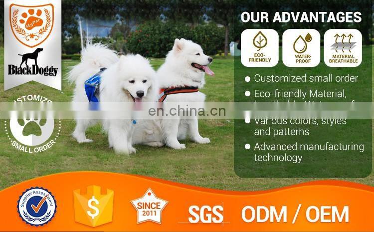 Outdoor Dog Backpack Polyester Saddle Bags For Pet Travel